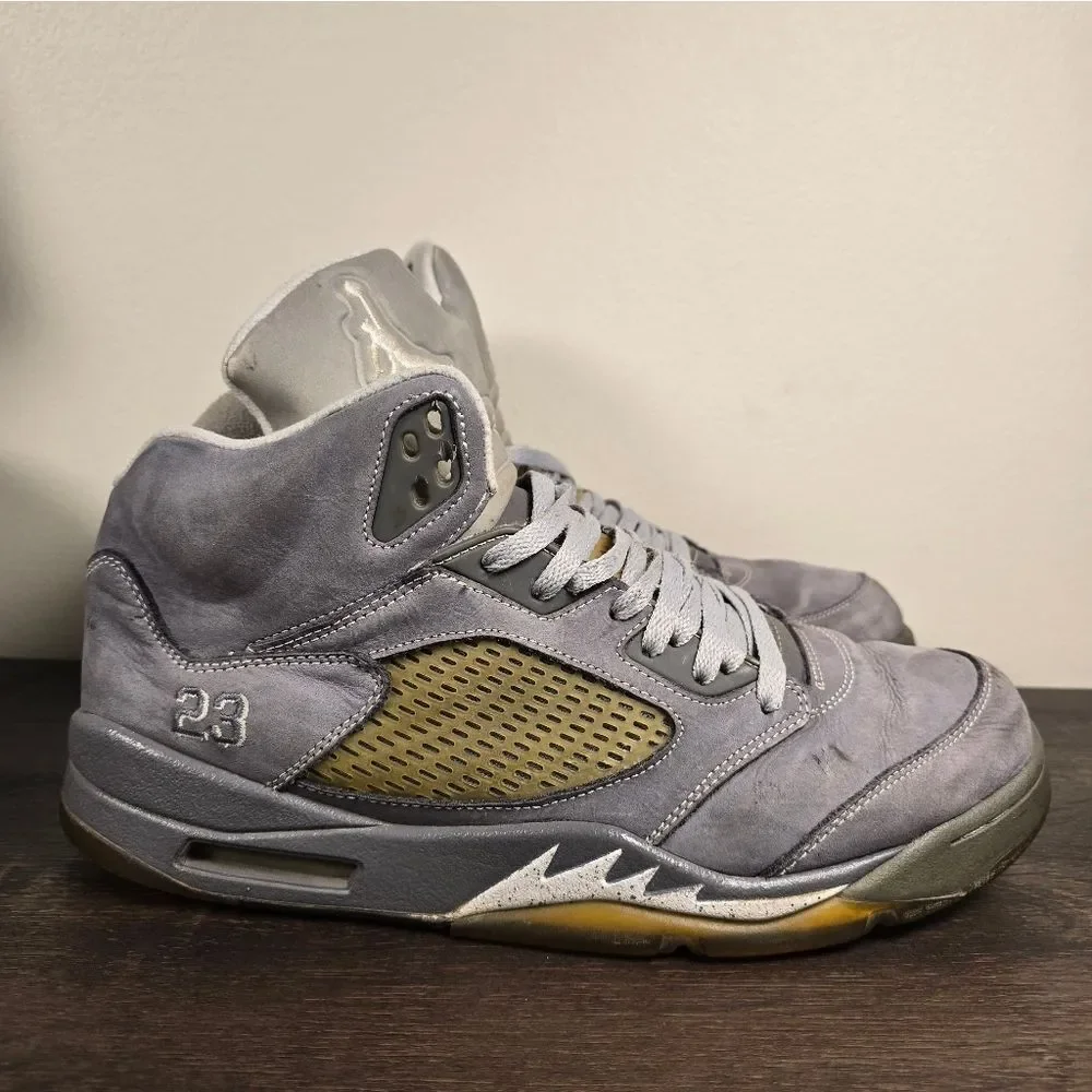 Air Jordan 5 Retro Wolf Grey 136027-005 Size 12